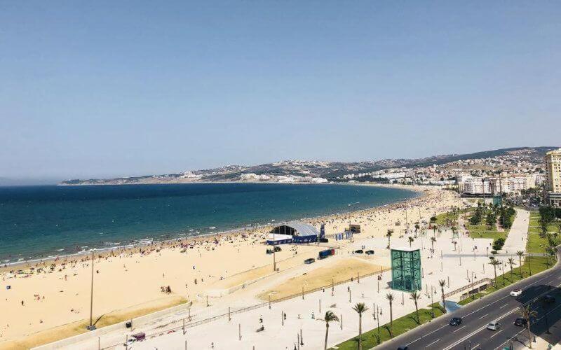Bright Apartment With Sea View, Few Steps Away From The Tgv Tangier Exterior photo